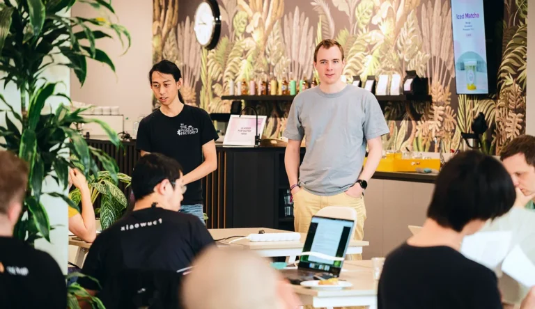 Team hangout in the Wincent office