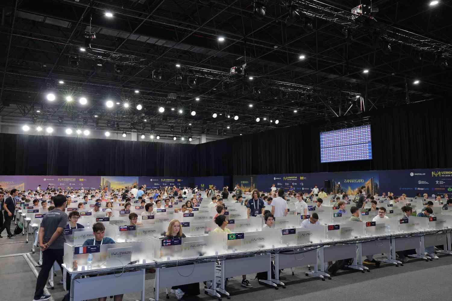Wincent at the International Olympiad in Informatics 2026 in Tashkent