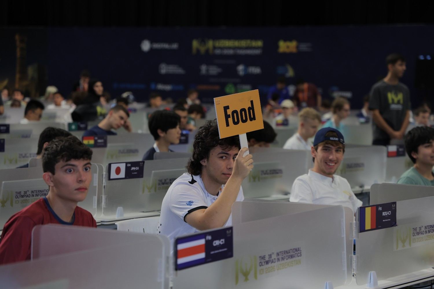 Wincent at the International Olympiad in Informatics 2026 in Tashkent