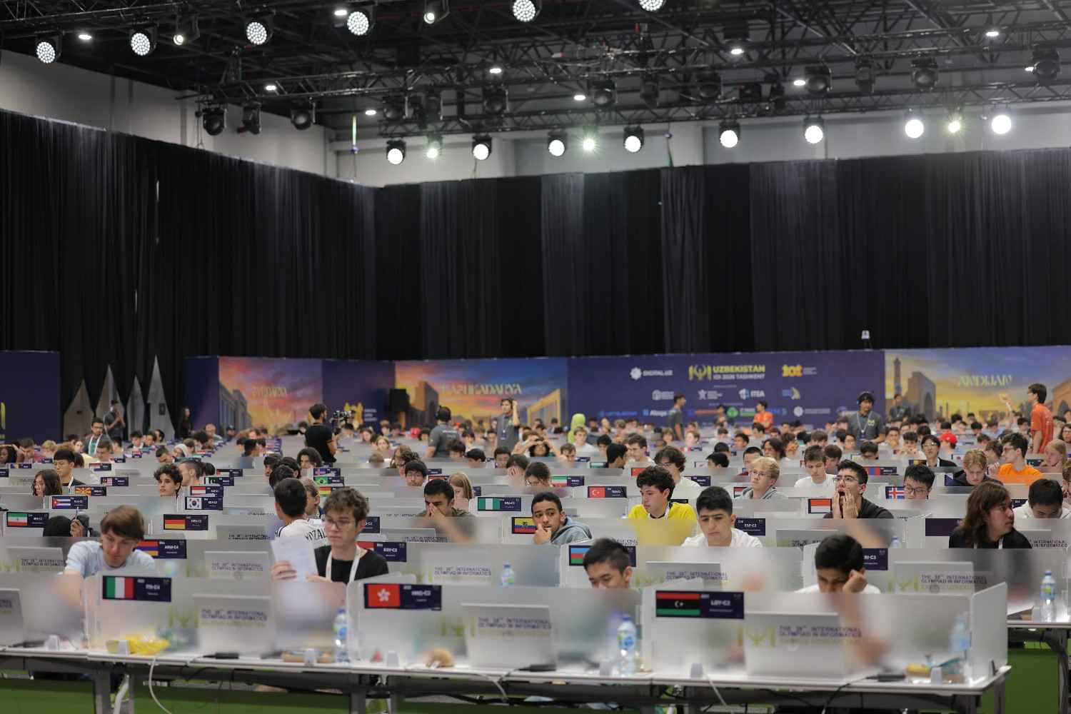 Wincent at the International Olympiad in Informatics 2026 in Tashkent