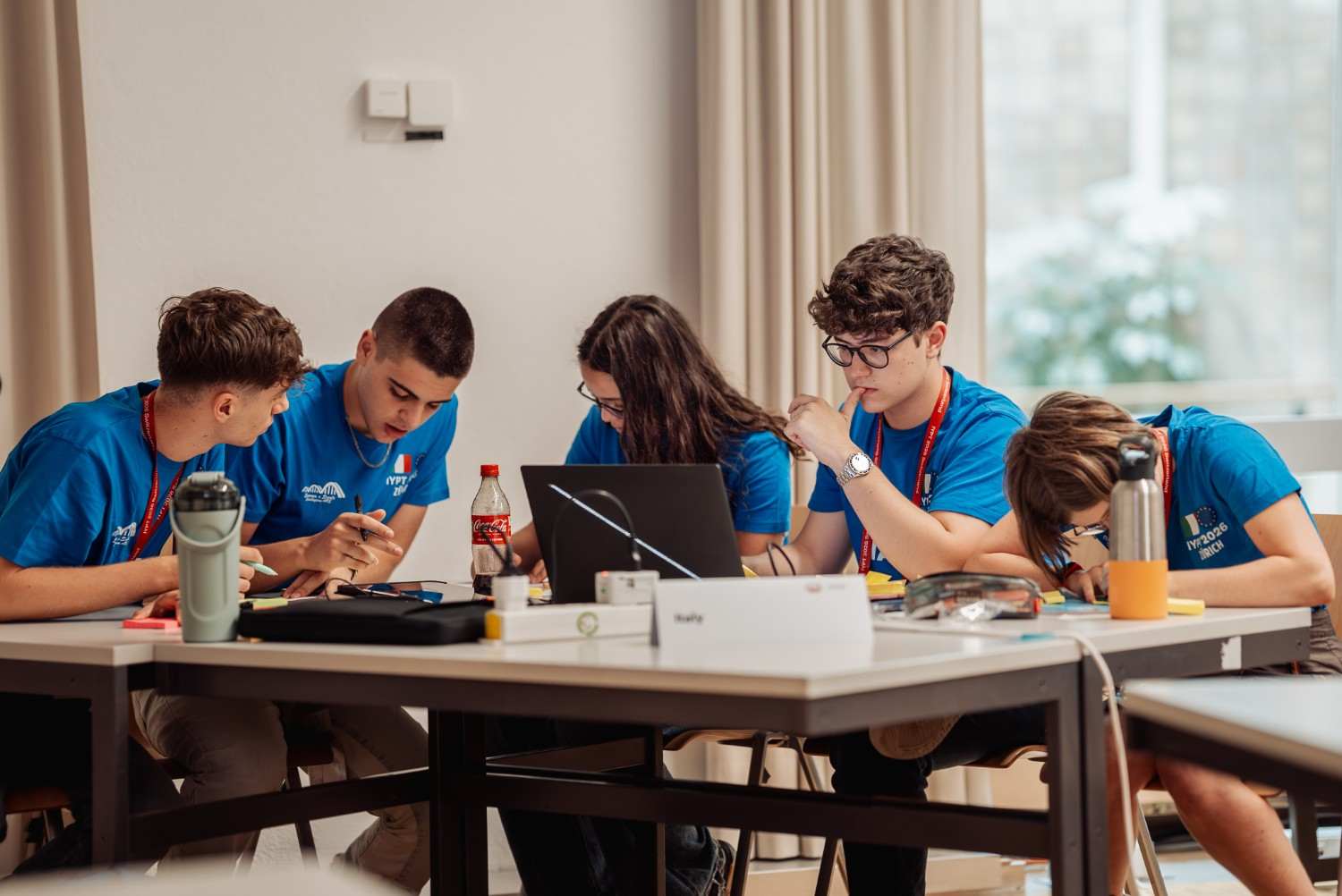 Wincent at the International Young Physicists’ Tournament 2026 at ETH Zurich