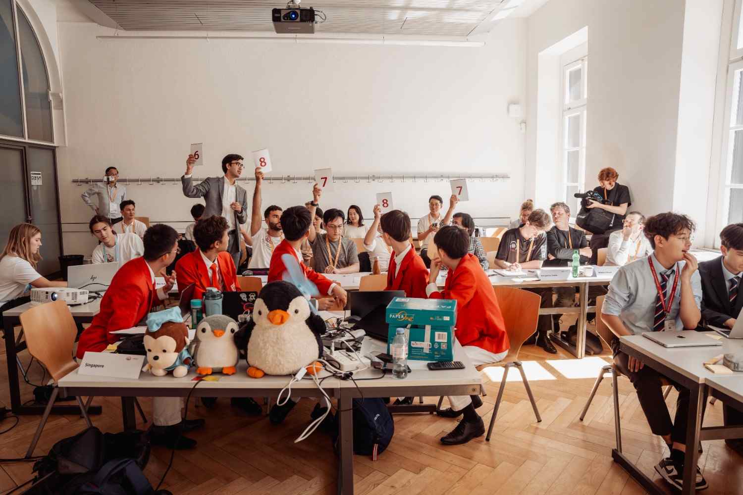 Wincent at the International Young Physicists’ Tournament 2026 at ETH Zurich