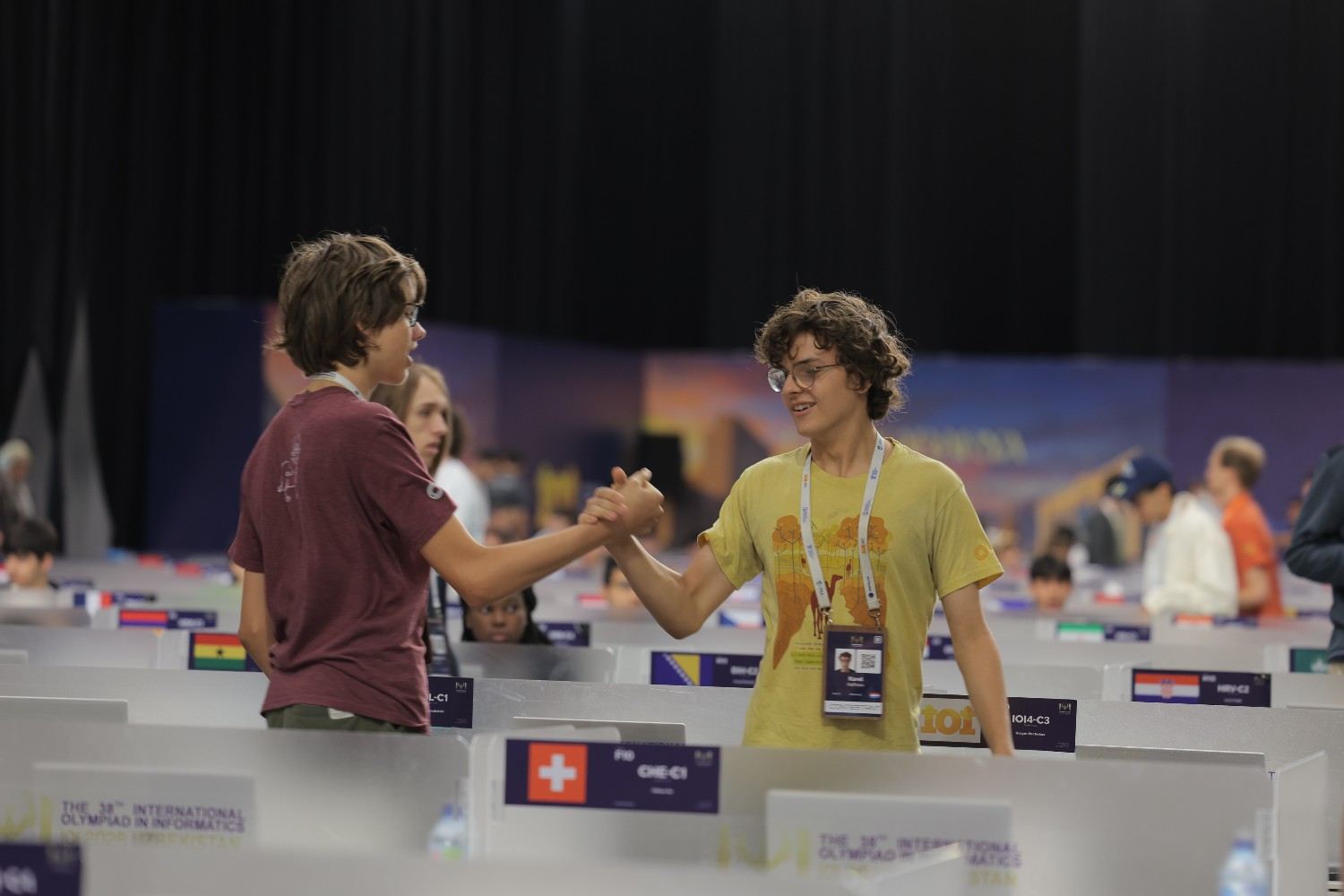 Wincent at IOI 2026 in Tashkent