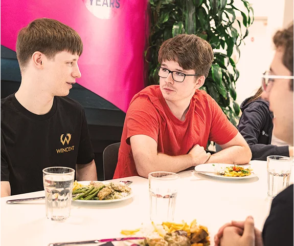 Lunch with your peers