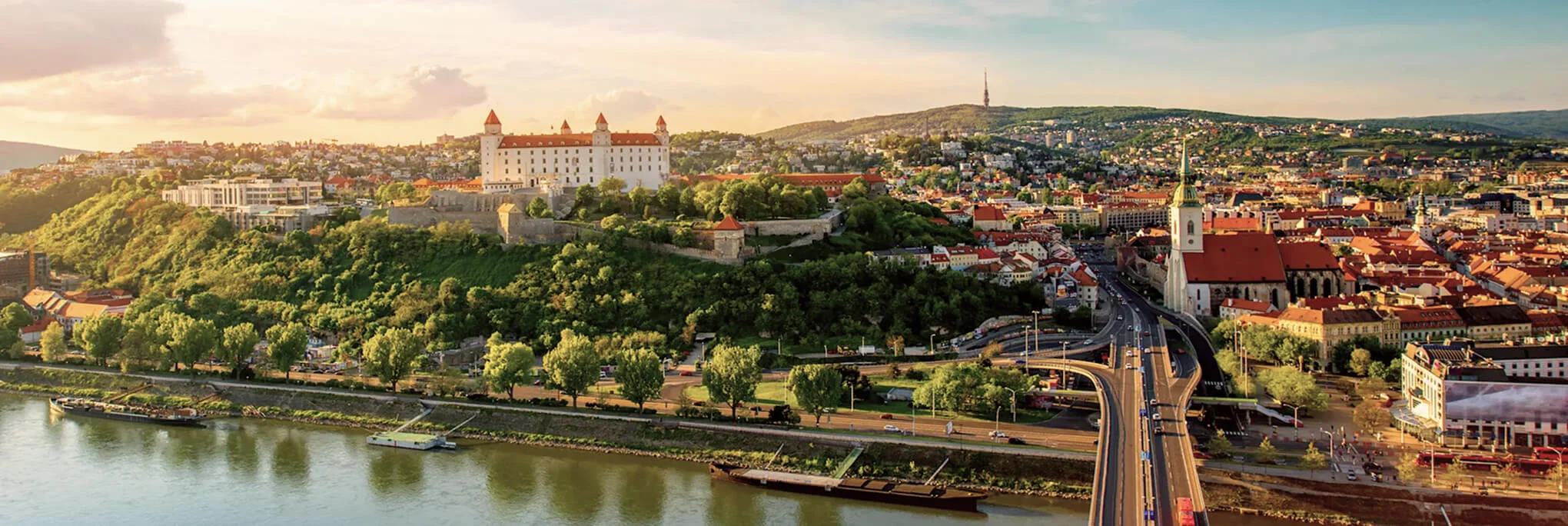 Bratislava city scenery